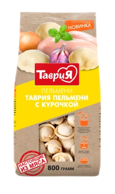 Таврия пельмени с курочкой 