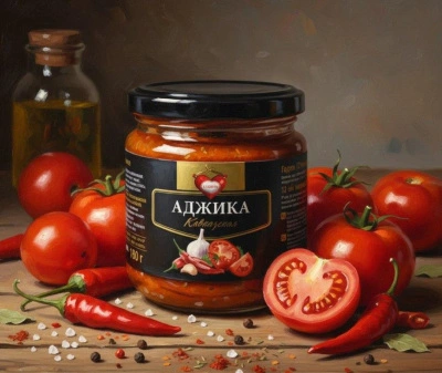 Аджика "Кавказская" 0,18кг с/б