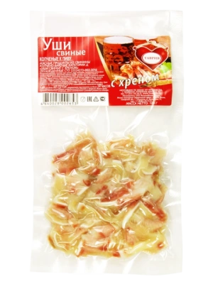 Нарезка "Уши свиные с хреном Таврия"