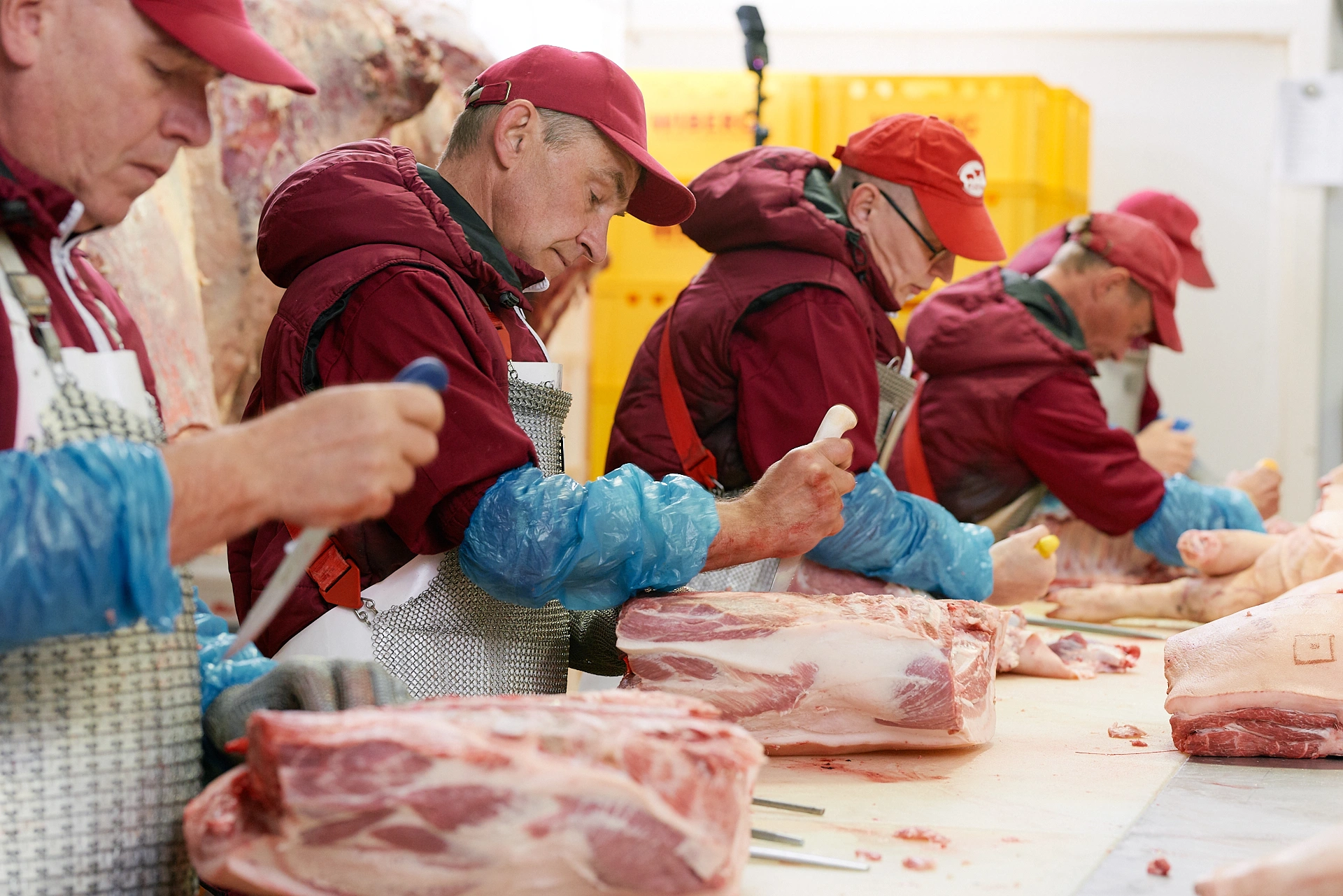 Производим пельмешки. Тяжелое фото