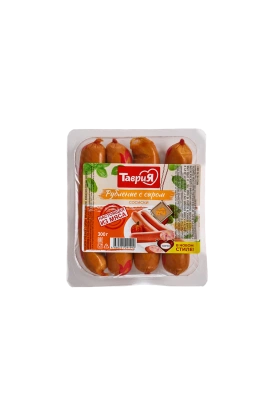 Сосиски "Рубленые с сыром"