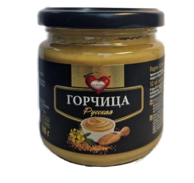 Горчица "Русская" 0,18кг с/б
