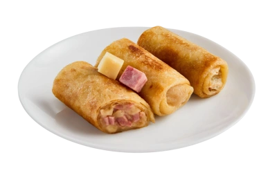 Блины с ветчиной и сыром 1,6