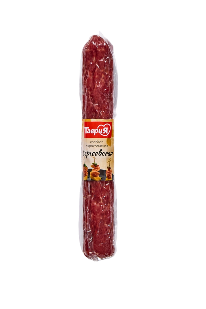 Колбаса сырокопченая "Сергеевская"