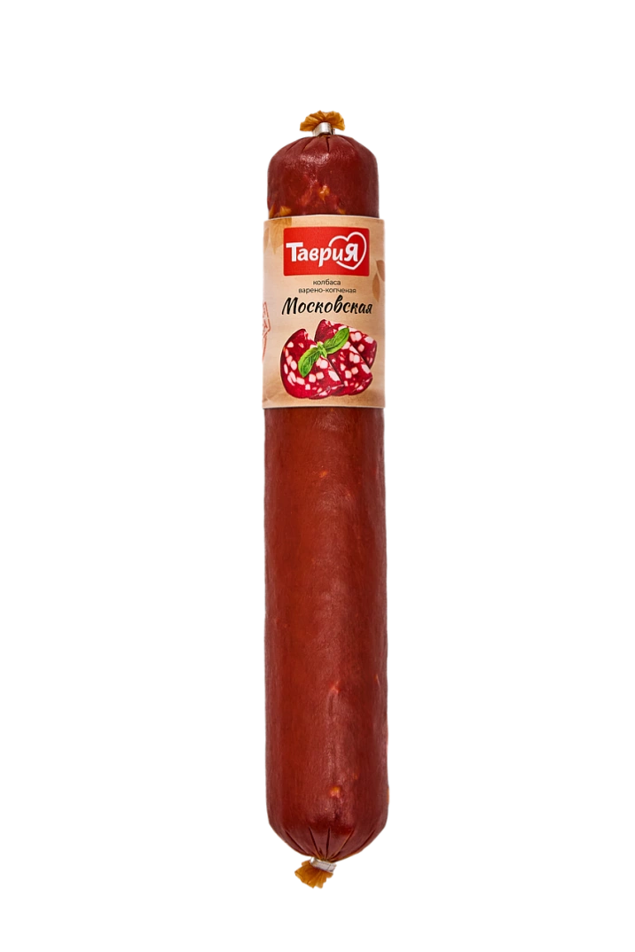 Колбаса варено-копченая "Московская"