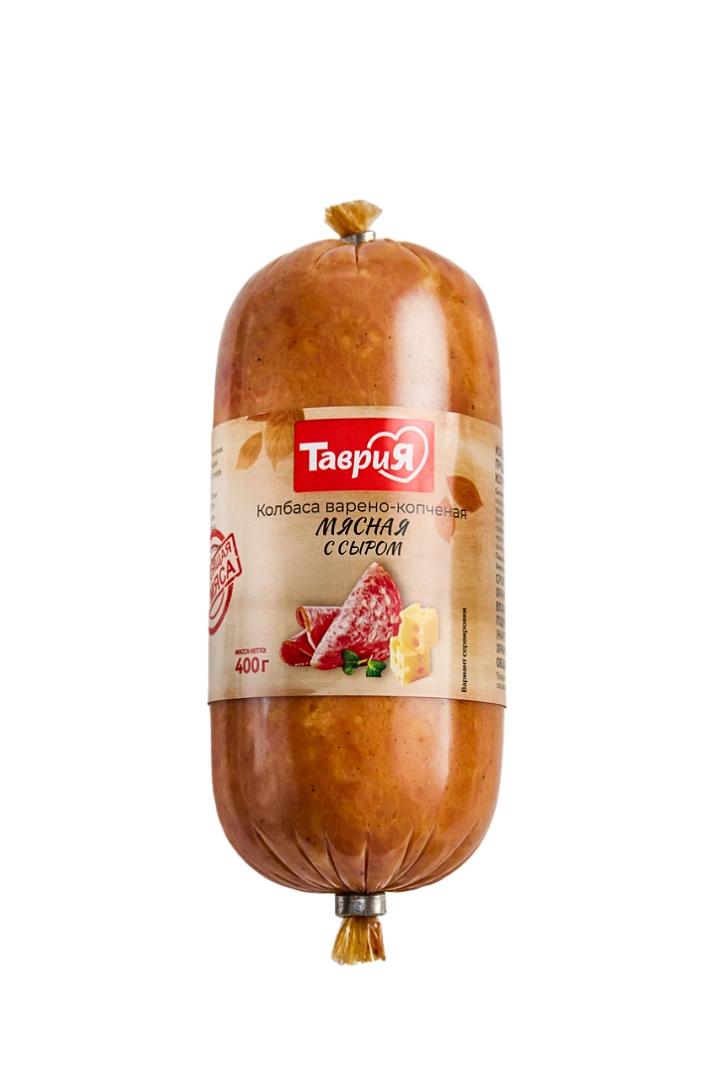 Колбаса "Мясная с сыром"