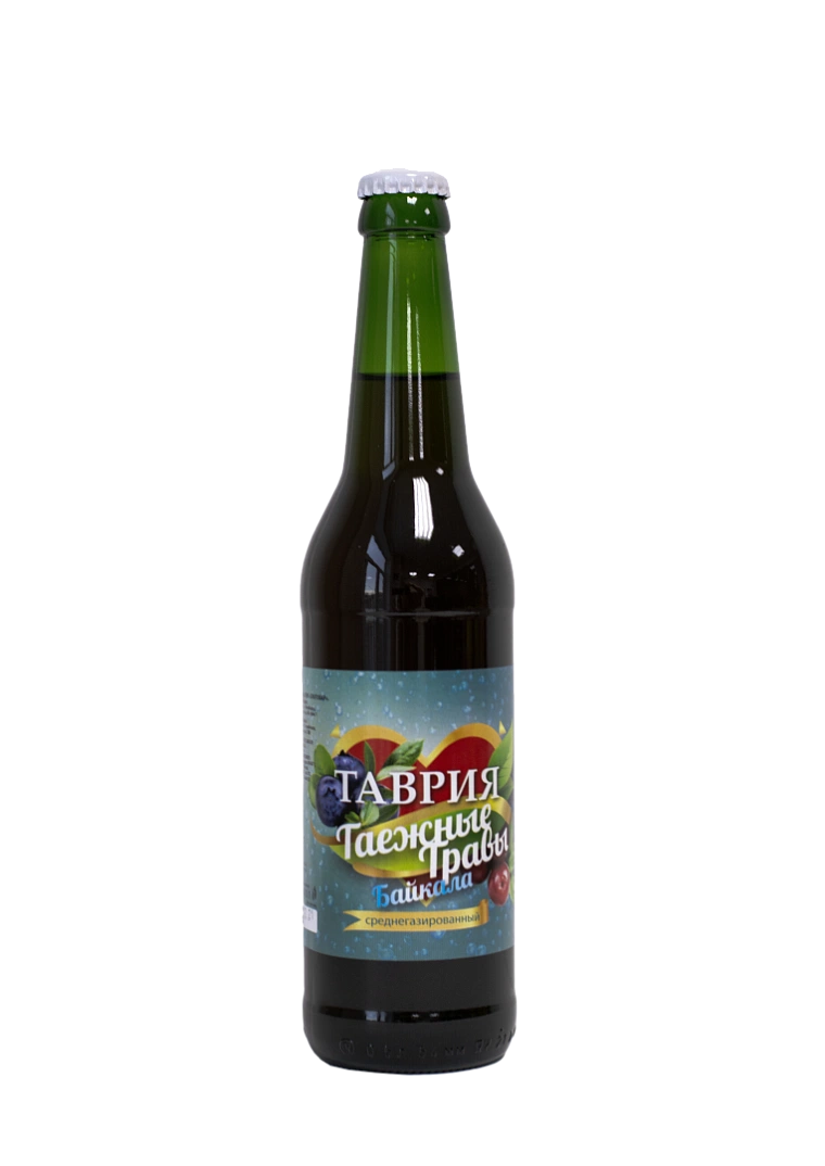 Напиток "Таёжные травы Байкала" Таврия б/алк. ср/газ 0,45л