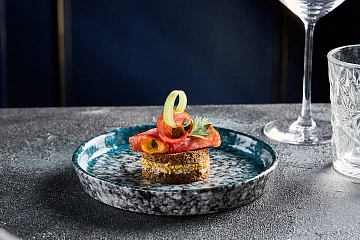 Канапе «Изысканная простота на зерновом хлебе»