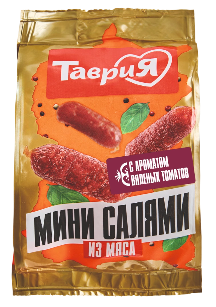 Колбаски "Мини Салями с ароматом вяленых томатов"