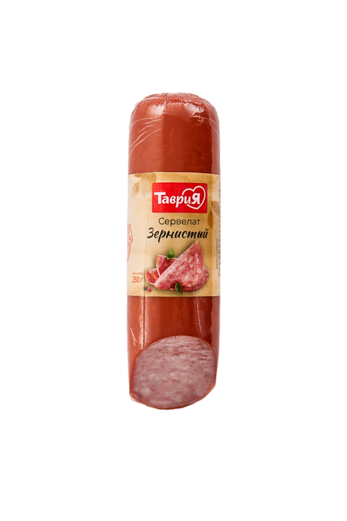 Сервелат  "Зернистый"