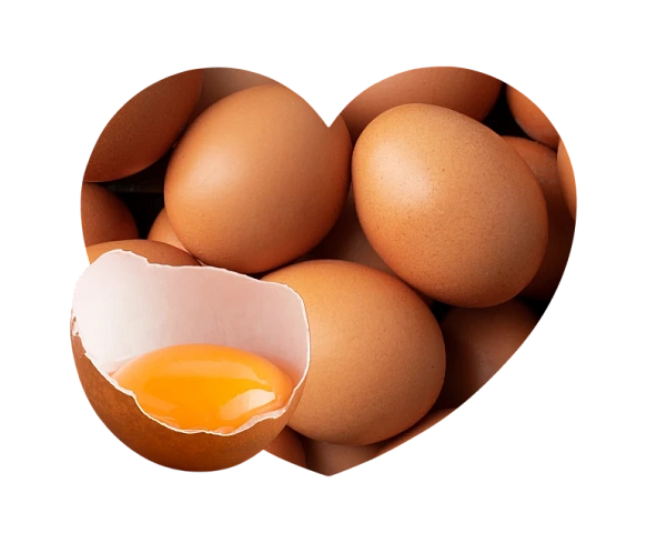 В рецептах мы используем свежее яйцо